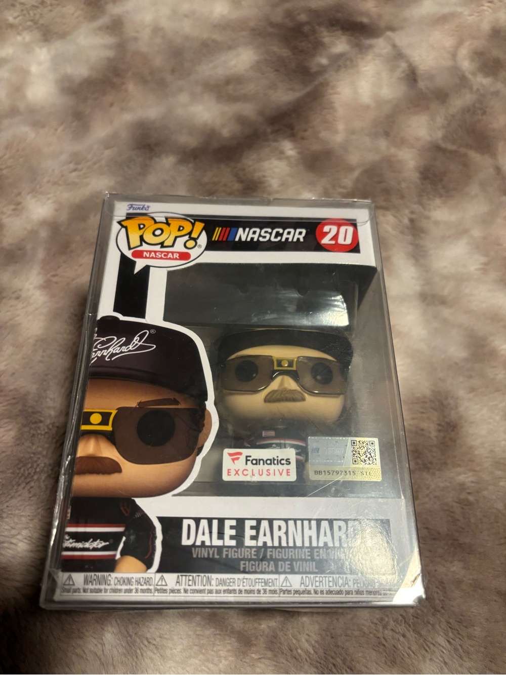 Funko Pop NASCAR Dale Earnhardt #20 Fanatics Exclusive Vinyl Figure